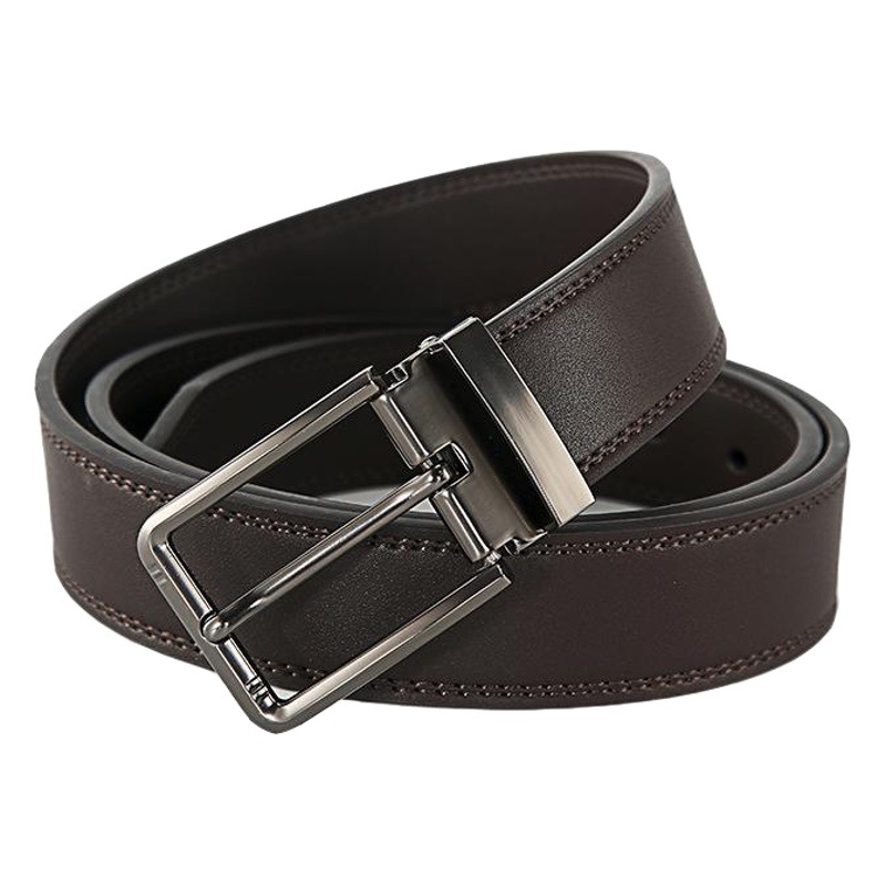 Manufacturer Wholesale Preferred Cowhide Men's Belt Classic Alloy Buckle Genuine Leather Men's Belt Business Jeans Belt