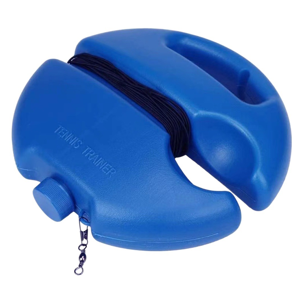 Tennis trainer single tennis training set exerciser base high rebound with line tennis rope wear-resistant tennis