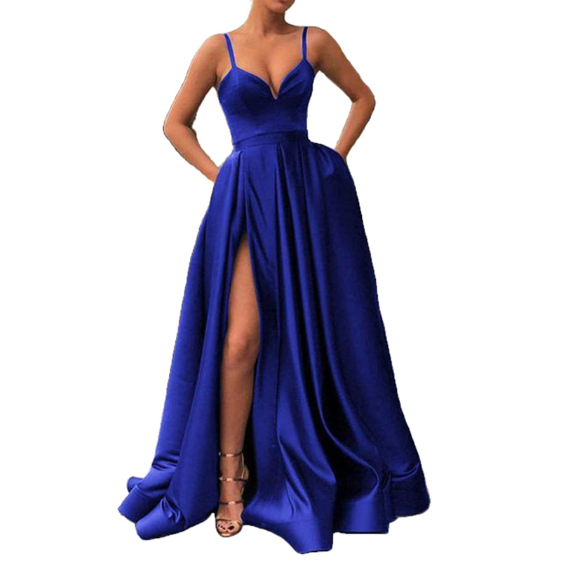 Picture of Satin Wedding Dress 2025 New Spring Bride Wedding European and American Custom-Made Tube Top Slimming Look Simple Floor-Length Banquet Dress