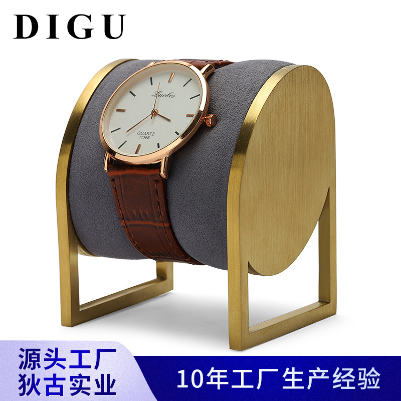 New Stainless Steel Watch Bracelet Display Stand Counter Display Window with Jewelry Display Props