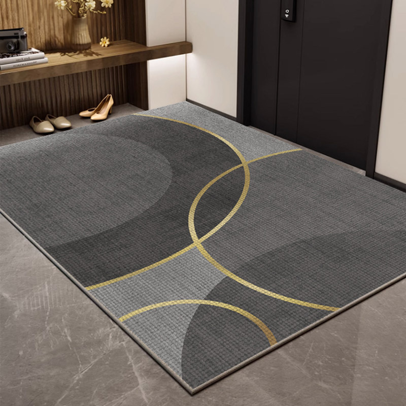 Picture of Entrance Floor Mat Entrance Door Entrance Floor Mat Home Non-Slip Soil Rubbing Carpet Light Luxury High-Level Dirty-Resistant Floor Mat