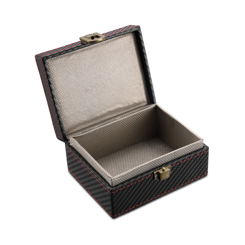 Picture of in stock small size carbon fiber foreign trade explosion car key signal shielding box RFID mobile phone signal radiation protection box