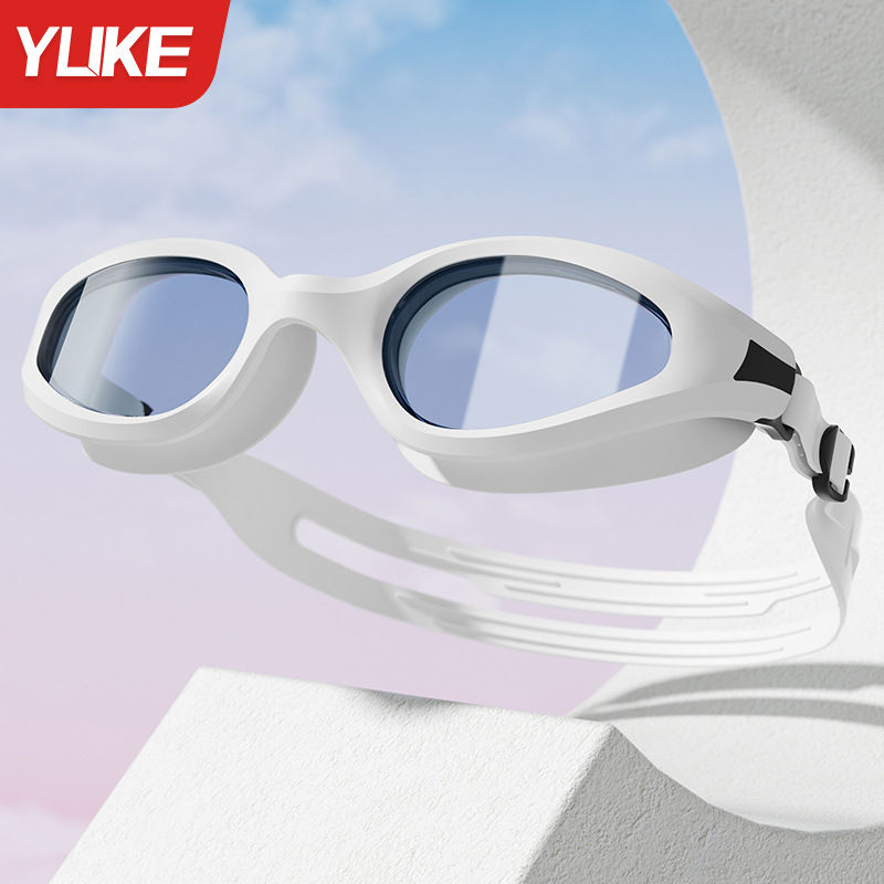 Picture of Swimming Goggles Women's Waterproof Anti-fog High Definition Myopia Swimming Glasses Men's Professional Diving Equipment Swimming Cap suit