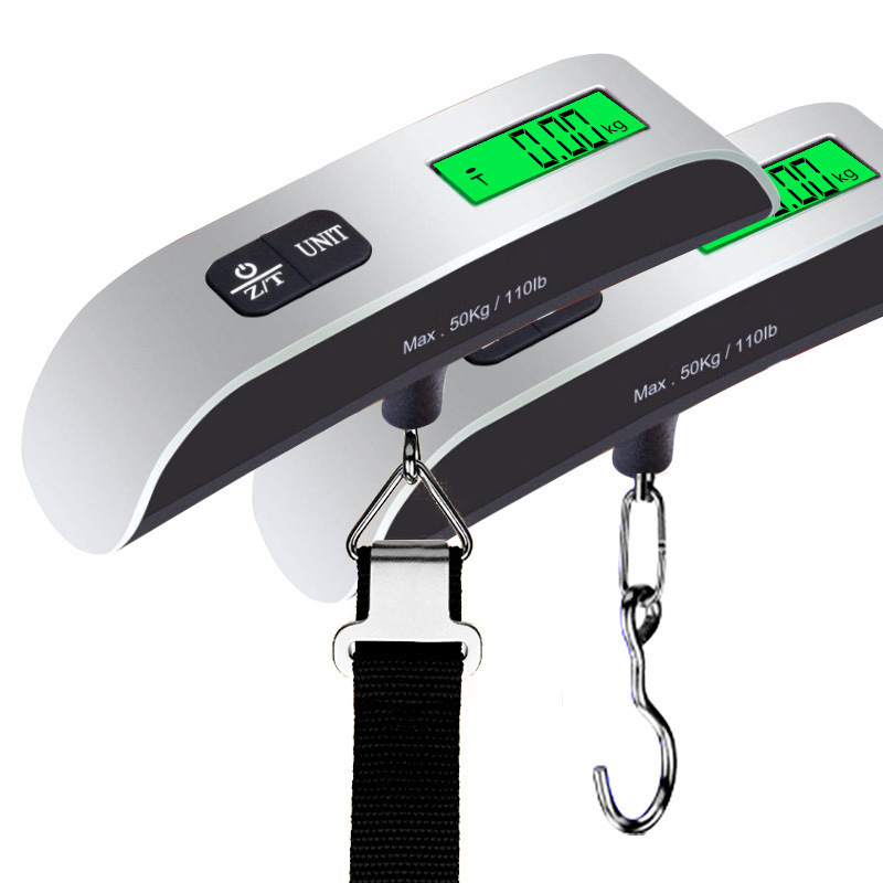 Picture of Cross-border Handheld Scale Hook Electronic Scale 50KG Portable Luggage Scale Household Handheld Weighing Scale Rough Handle Portable Scale