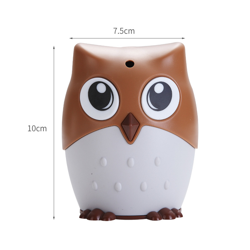 Picture of Self-Designed Home Daily Use Cartoon Push-Type Toothpick Bottle Automatic Owl Toothpick Holder Cross-Border Labeling Delivery