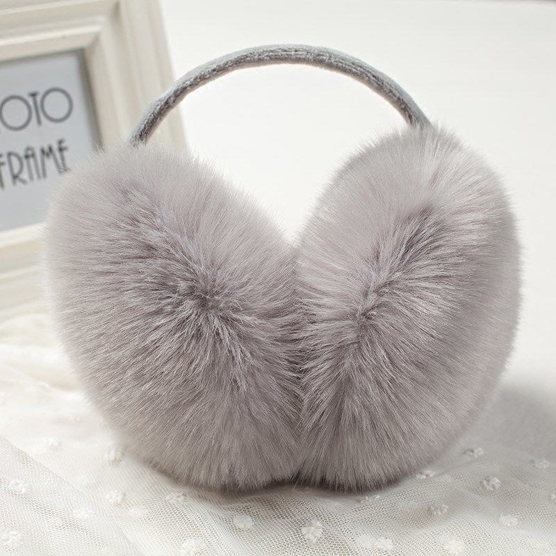 Picture of Winter after wearing earmuffs earmuffs women winter warm earmuffs winter earmuffs women's earmuffs men's earmuffs factory outlet
