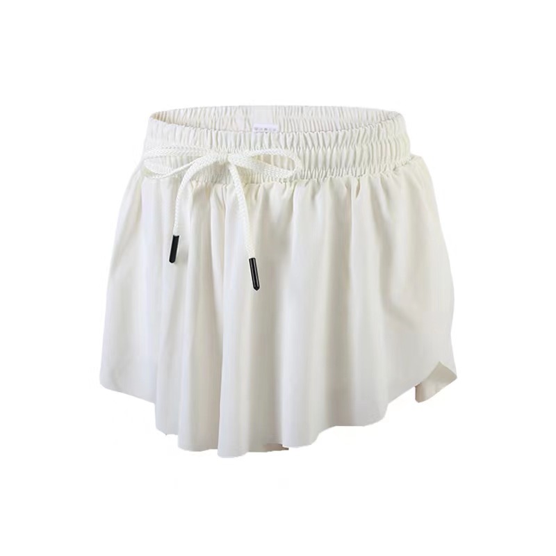 Picture of 2024 New Cross-Border Amazon Popular Yoga Wear Running Fitness Tennis Skirt Pants Pocket Sports Shorts for Women