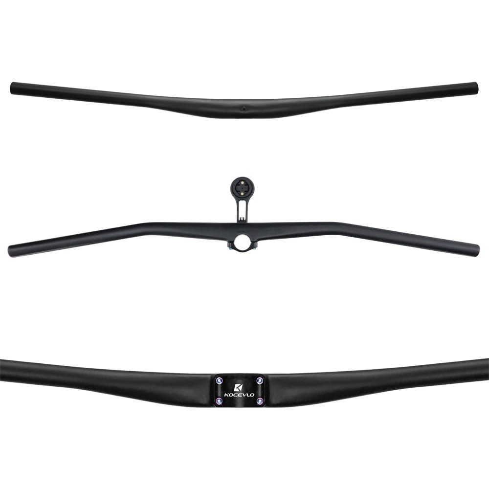 KOCEVLO carbon fiber mountain AM off-road vehicle integrated straight mountain bike XC handlebar UD matte 35x800mm