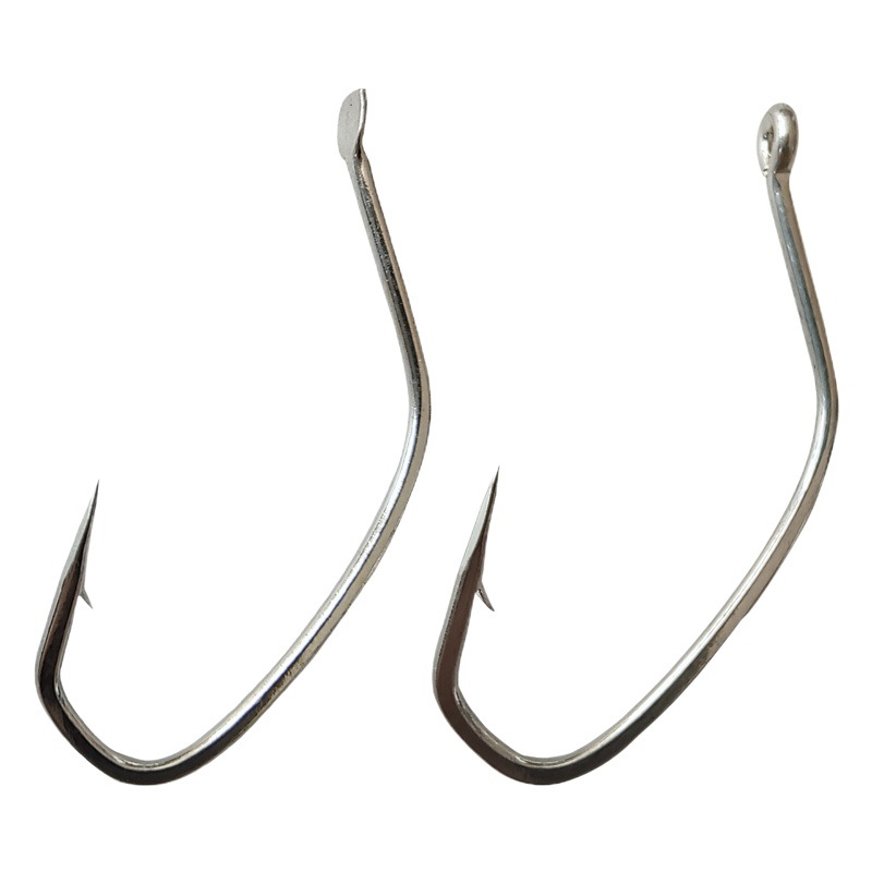 Mountain travel sea perch hook Bambos Mandarin fish mouth Black Head Yellow crocodile gingko fish hook Tube pay perch hook