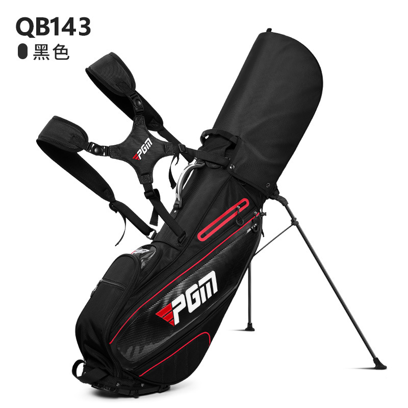 Picture of PGM golf bag men's bracket bag waterproof hidden thermostat bag bending base golf club bag