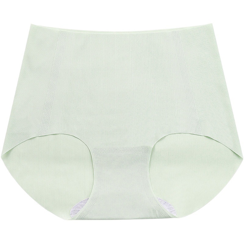 [Lycra] New Antibacterial Seamless Underwear for Women, Mid-High Waist, Butt Lift, Breathable One-Piece Large Size Underwear