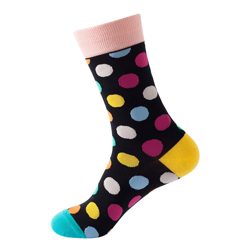 Picture of New Amazon Mid-Calf Socks for Men, Cotton, Women's European and American Ins Style Autumn and Winter Internet Celebrity Trendyy Socks Wholesale