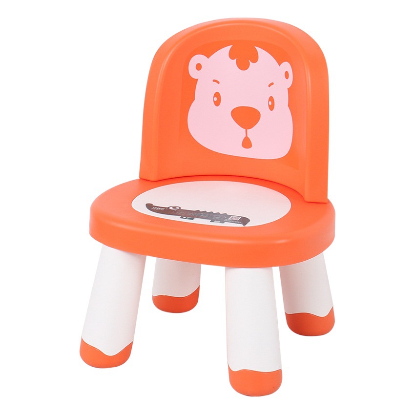 Xinbeile Kidsren's Chair Baby Screaming Chair Kindergarten Back Chair Baby Plastic Bench Kids Seat Home