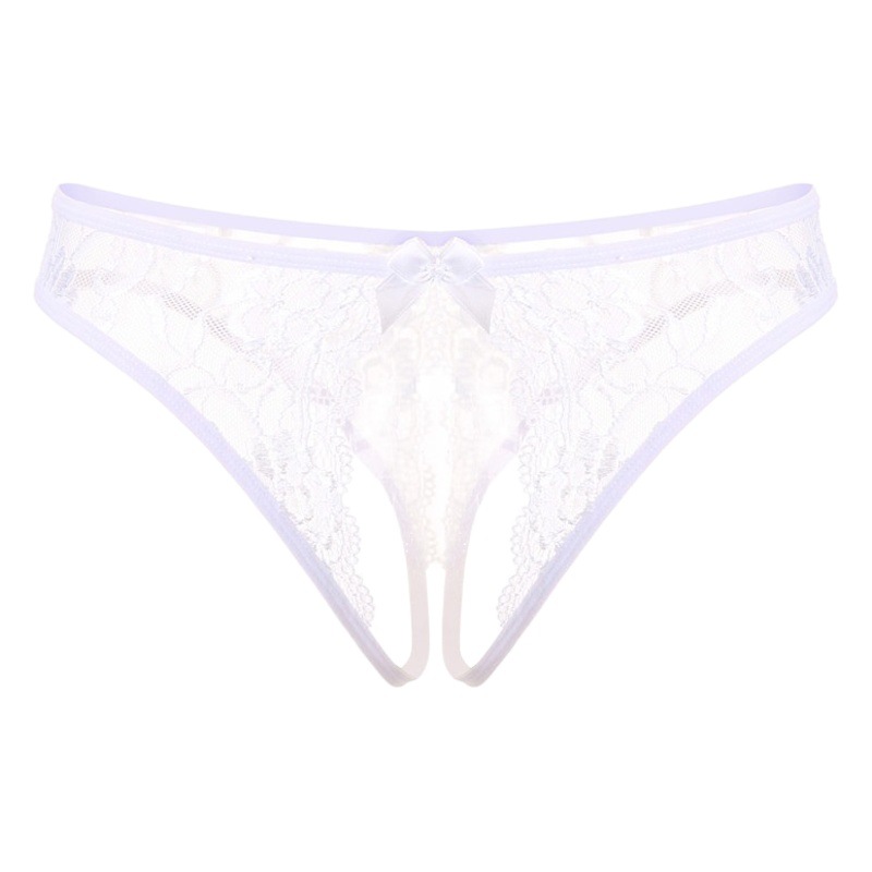 Sexy Europe and the United States hot open sexy underwear low waist beautiful buttock transparent temptation T pants SAO does not support women's free size goods