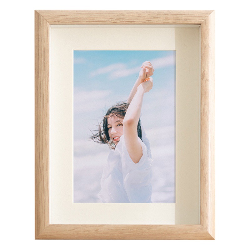 Wooden photo frame diy frame handmade dried flower specimen frame hollow three-dimensional table wholesale 678 inch a3 picture frame wall