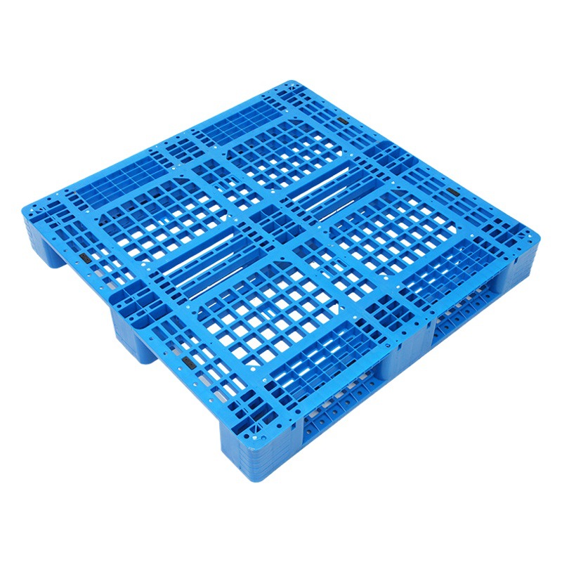 1010 thickened grid Sichuan-shaped tray 1000*1000*150 supermarket storage plastic base plate forklift plate