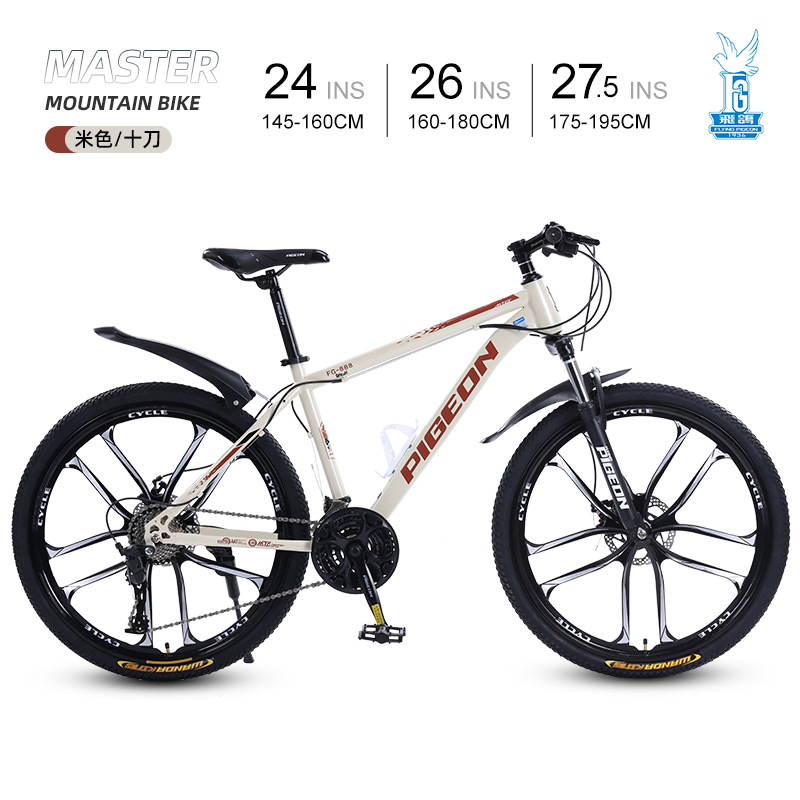 Picture of Flying Pigeon Bike Men's Cross-country Variable Speed Mountain Bike 24 Inch Outdoor Sports Cycling Road Bike