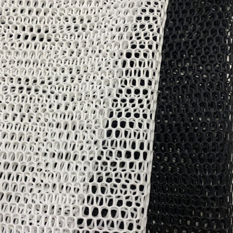 Large Hole Double-Sided Mesh Large Hexagonal Mesh Sandwich Fashion Satchel Sports Mesh Clothing Fabric