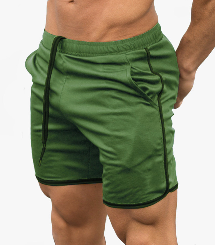 Picture of New Mesh Breathable Fitness Muscle Casual Sports Shorts Running Quick-drying Pants Summer Thin Training Beach Pants