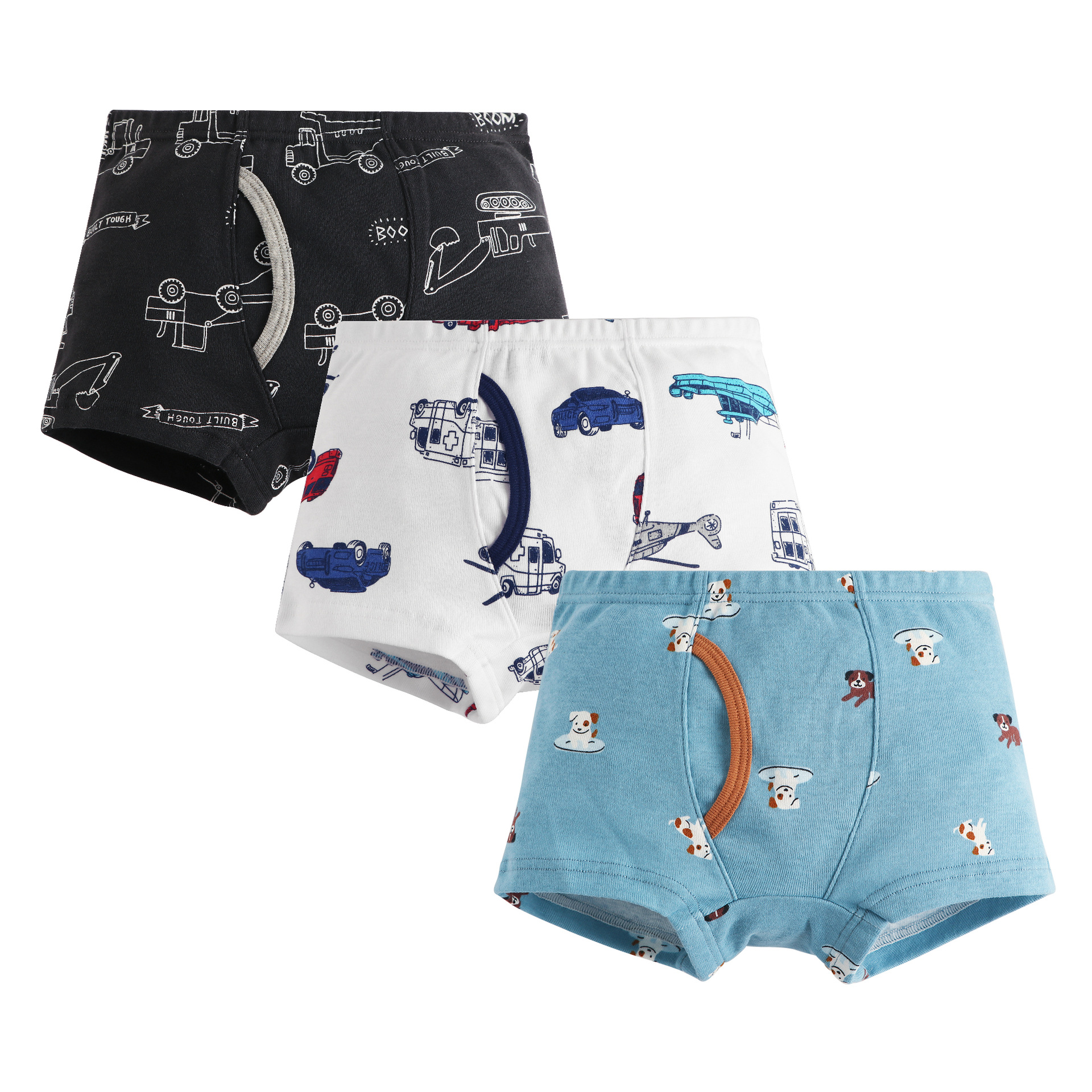 Picture of European and American boys boxer pants threaded cotton children's underwear boys boxer pants baby children's shorts wholesale