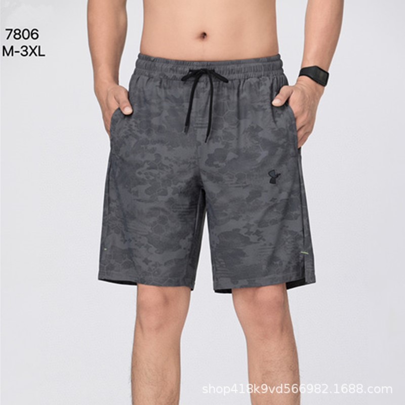 Anai Sports Shorts Men's Five-point Pants Thin Loose plus size Outer Wear Ice Silk Breathable Quick-drying Pants Summer Running Shorts