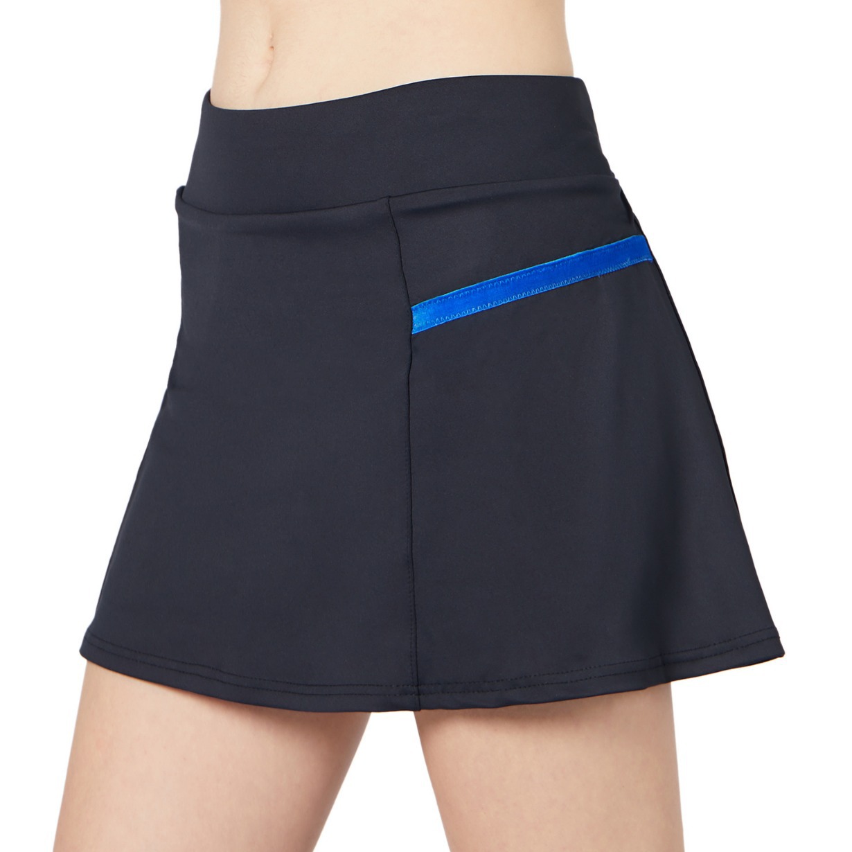 New White Sports Short Skirt for Women, Anti-Exposure Badminton Tennis Skirt, Fitness Suit, Yoga Wear Skirt