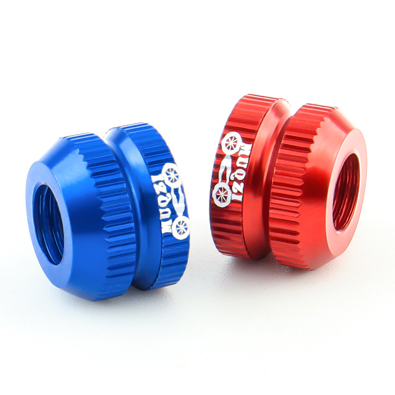 Picture of MUQZI mountain road dead fly bicycle French nozzle NUT vacuum tire air nozzle nut inner tube valve