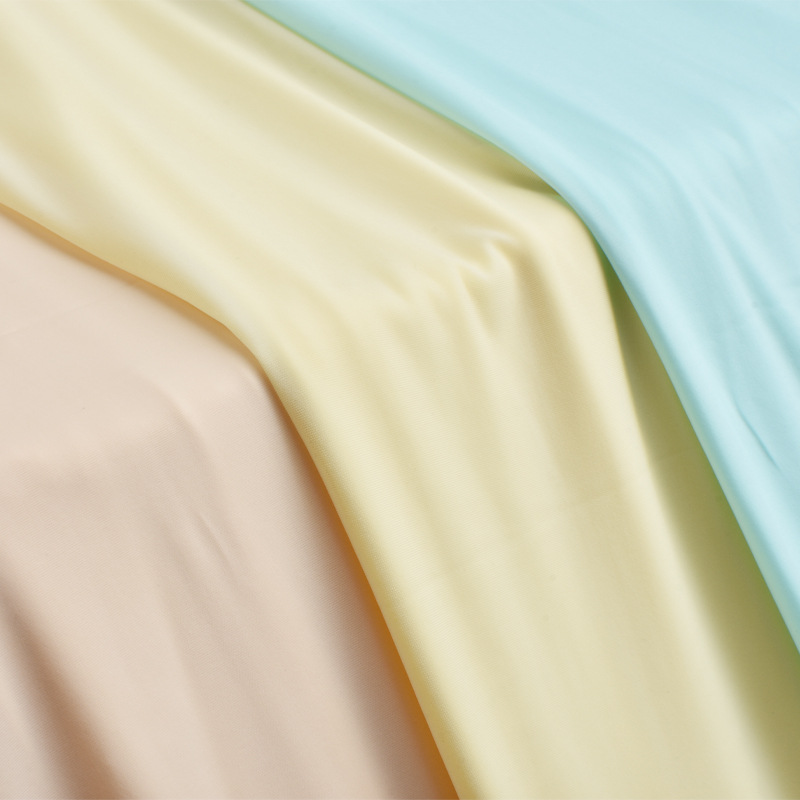 Knitted Fabric Nylon Nylon Elastic Fabric Ice Silk Intimates Breathable Fabric Spot New Textile Clothing Clothing Fabric