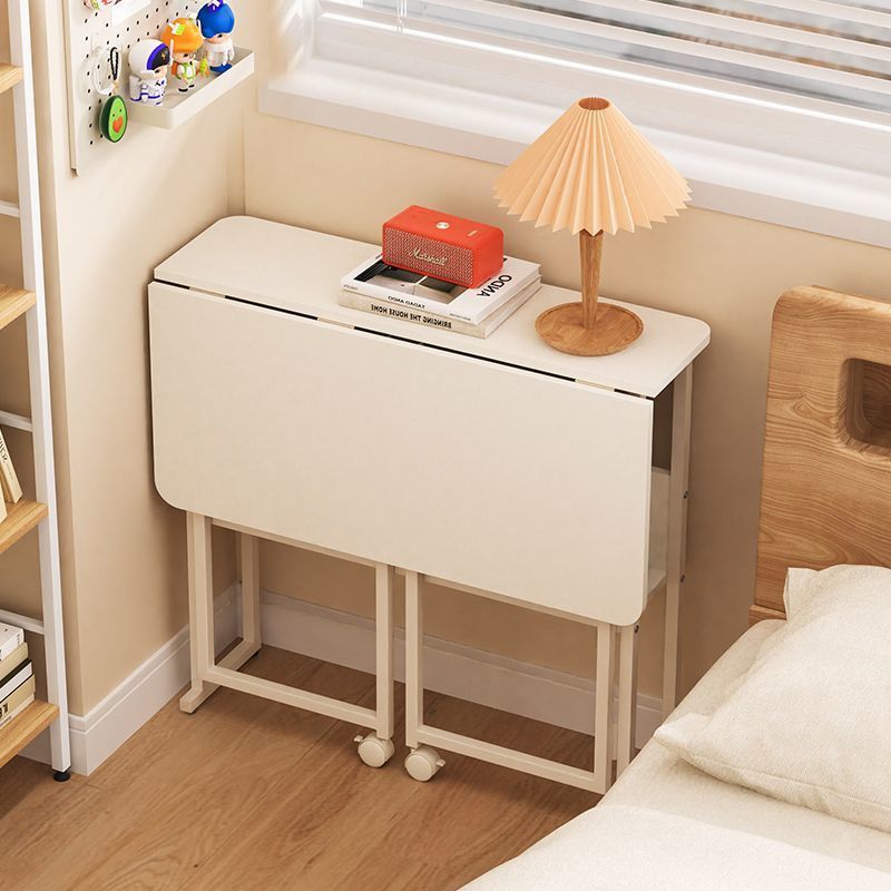 Small Apartment Simple Foldableable Dining Table Movable Computer Table Small Bedroom Simple Desk Bedside Simple Makeup Table