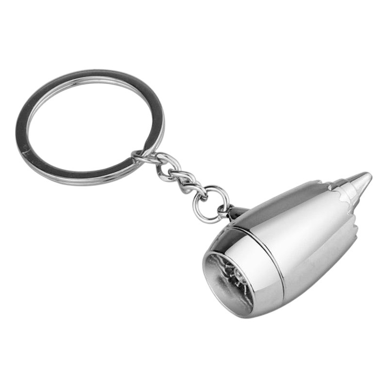 Keychain Customized Aircraft Engine Keychain Pendant Aircraft Peripheral Souvenirs Airline Promotion Small Gifts