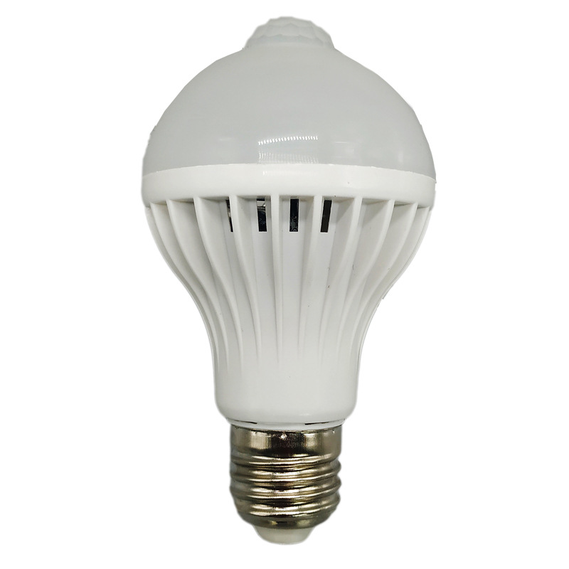 Picture of LED human body induction bulb voice control bulb sound and light control intelligent infrared induction radar human body induction bulb