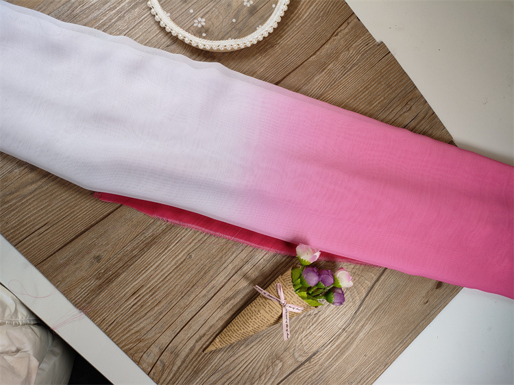 Picture of Dance Photography Photo Gradient Silk Scarf Art Photo Props Dance Performance Elegant Body Etiquette Scarf