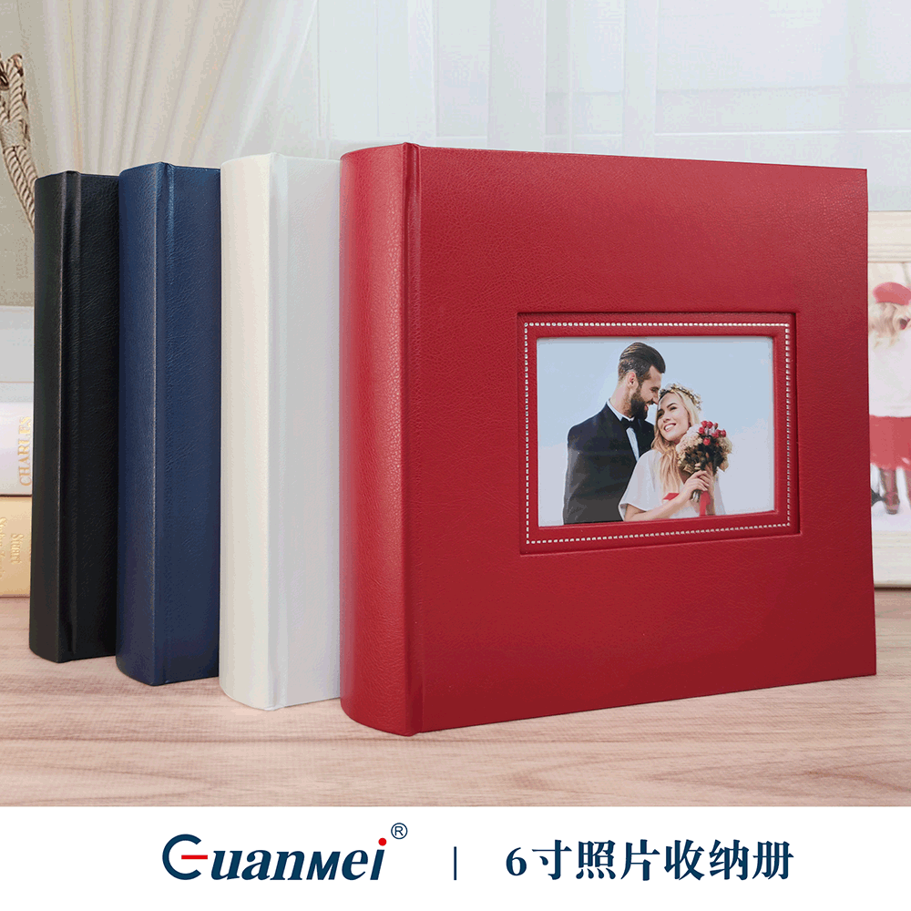 Guangmei Yuan Back Album photoalbum Creative Paper Core Storage Album Insert 6-inch Christmas Gift Album