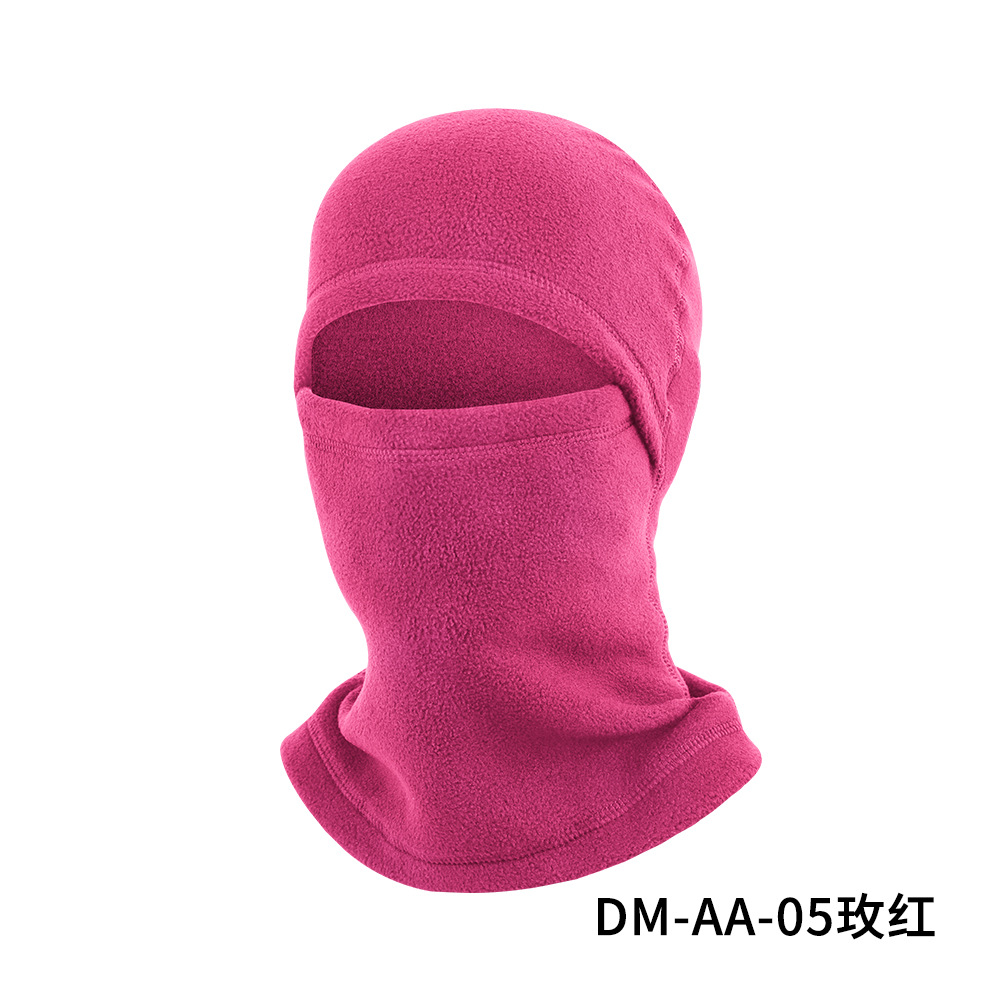 Picture of Ruidong Autumn and Winter Cycling Warm Mask Multi-Functional Neck Cover Windproof Ski Hat Polar Fleece Sports Warm Headgear