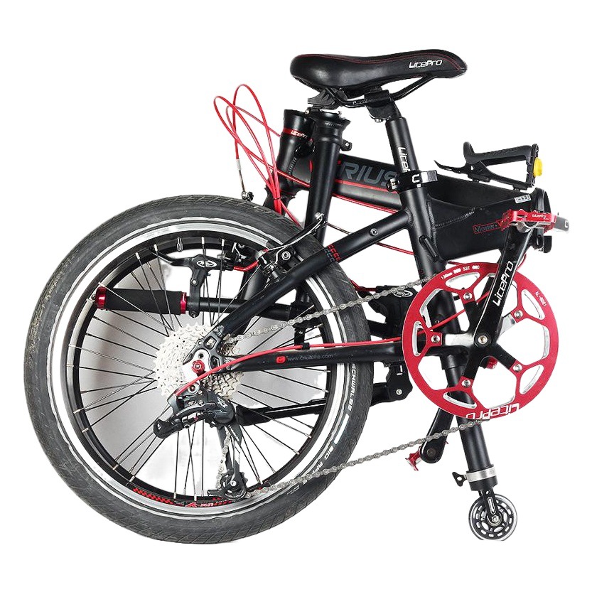 Rhinowalk/rhinoceros · walk folding car auxiliary wheel bicycle walking wheel convenient bicycle implementation single wheel
