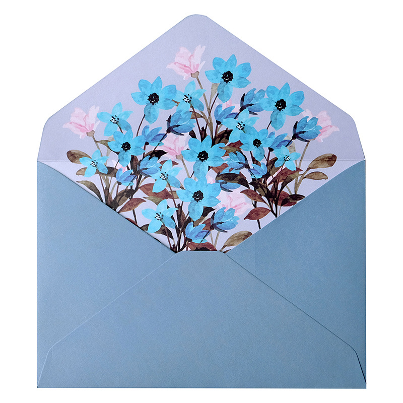 Picture of Wedding Letter Paper Set Invitation Letter A5 Handwritten Love Letter Paper Spring Flower Opening Letter Paper High-End