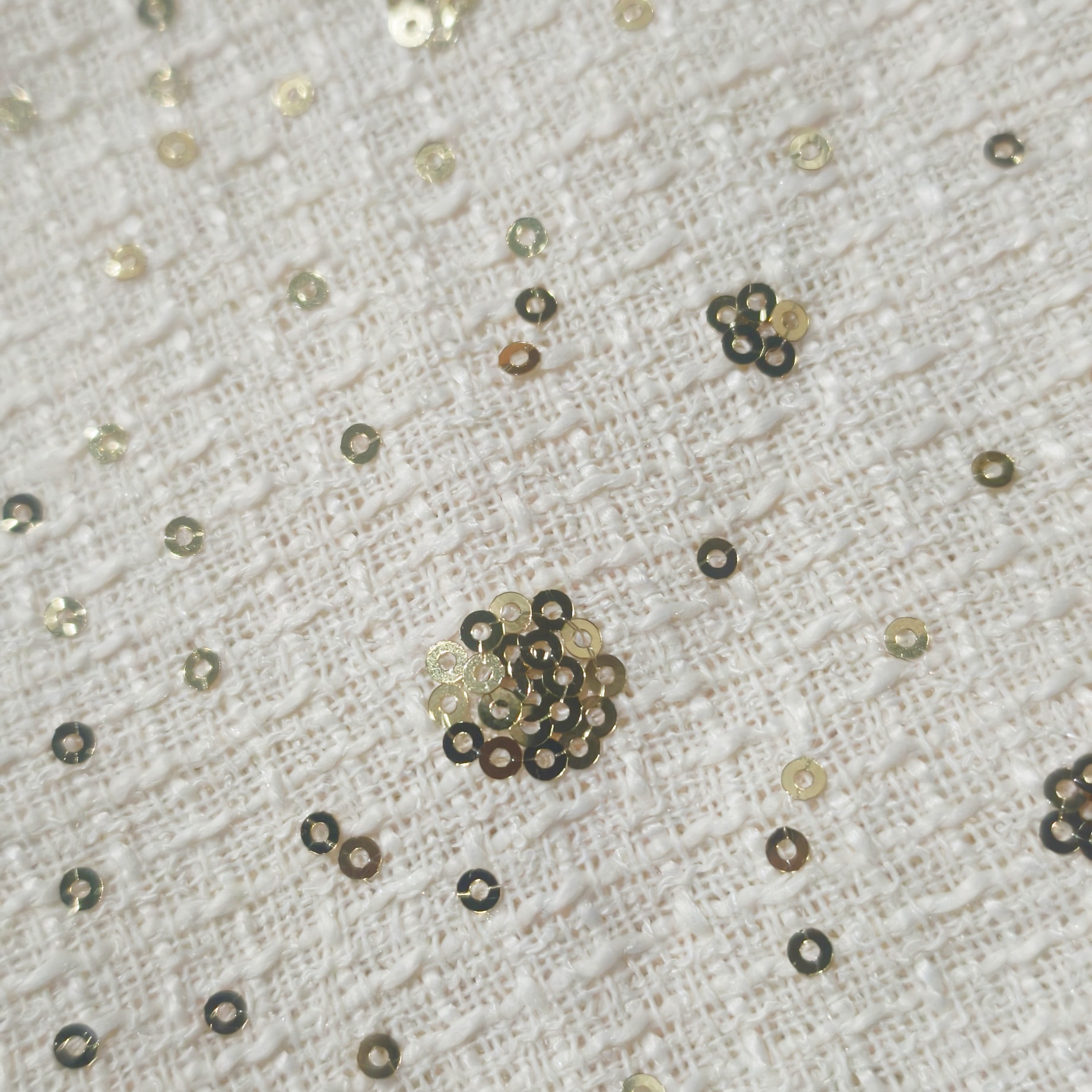 Picture of Tweed, small fragrant beads, polka dot embroidery fabric, girls' luggage, shoes, hats, woolen coats, fabrics