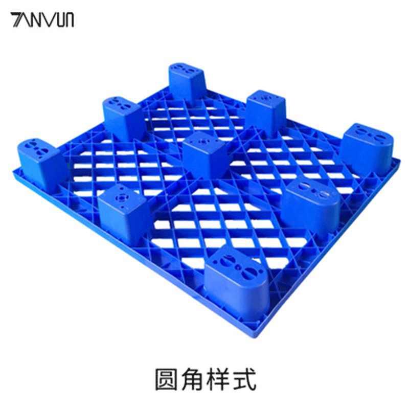 Picture of Grid Single-Sided Nine-Foot Pallet, New Material Plastic Board, Forklift Logistics Special Storage Floor Platform, Plastic Pallet Pad