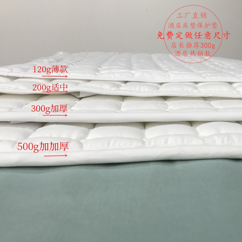 Picture of Hotel bedding bed mattress hotel protection pad wholesale Simmons thin mattress padded bed pad