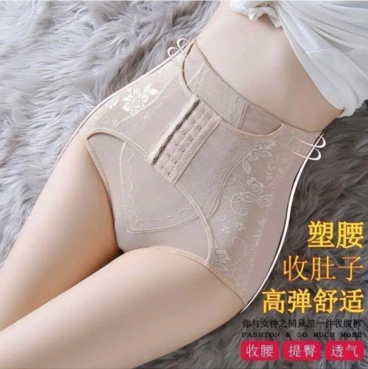 Cross-Border Postpartum Tummy Control Underwear for Women, Mid-High Waist, Butt Lift, Shaping Corset, Waist Tightening, Tummy Tightening, Breathable, Thin Shaping