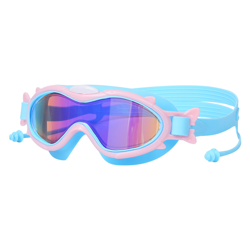 Picture of Children swimming goggles waterproof anti-fog cross-border new goggles HD large frame swimming glasses wholesale children swimming goggles