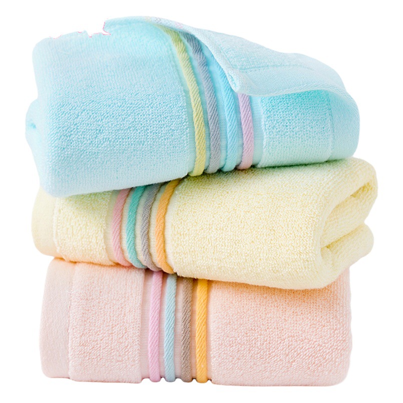 Towel Cotton Household Face Washing Towel Wholesale Factory Adult Thickened Absorbent Advertising Embroidered Logo Towel Cotton