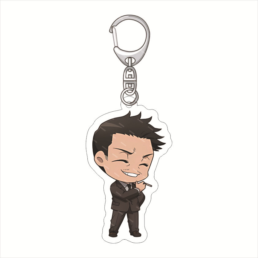 Picture of Curse back to war: Huaiyu Jade folding acrylic keychain five Wu Xia Youjie Fu black seer pendant