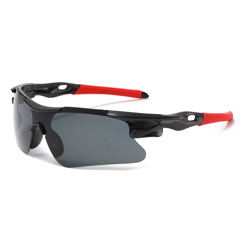 Cross-border half-frame sunglasses men's fashion driving glasses men's outdoor cycling sports Douyin sunglasses women