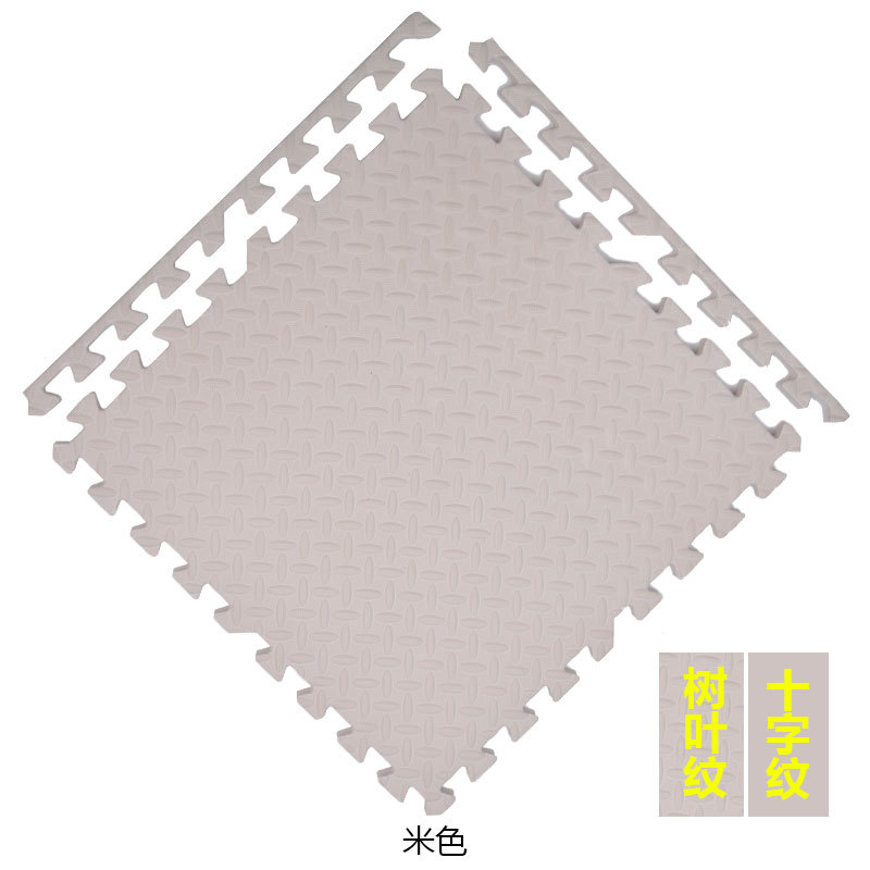 Picture of Foam Floor Mat Splicing Pure Color Soundproof Puzzle Living Room Dormitory 60 Thickeneded Kidsren's Large Floor Mat Baby Crawling Mat
