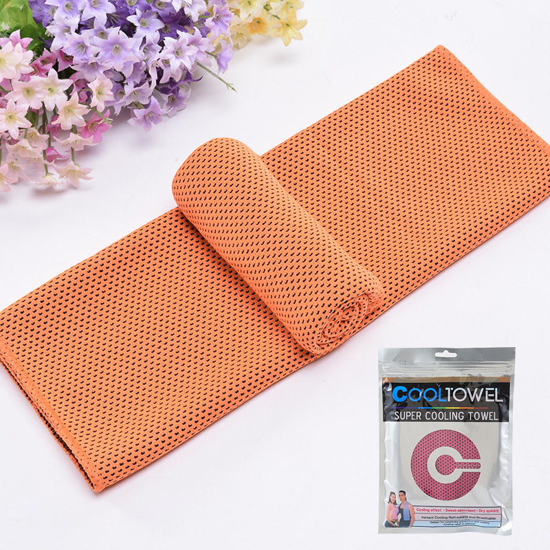 Picture of Summer Cold Towel Cross-Border Sports Towel Sweat-Absorbent Ice Silk Towel Ice Cold Towel Fitness Towel Can Be Customized