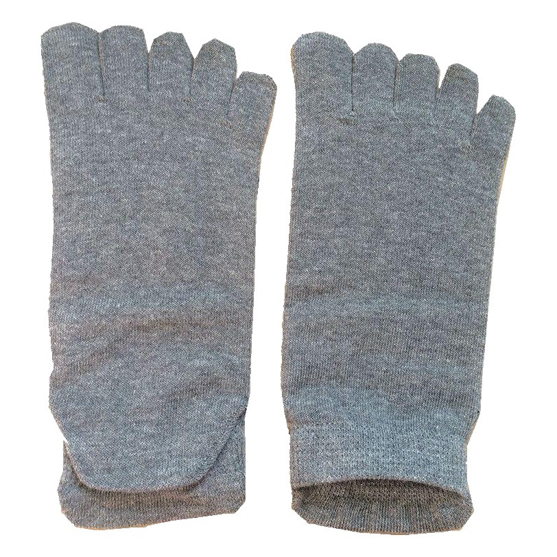 Professional Wholesale Cotton Socks Short-Tube Low-Top Japanese Export Five-Finger Socks Summer Breathable Sports Socks Split-Toe Socks for Men