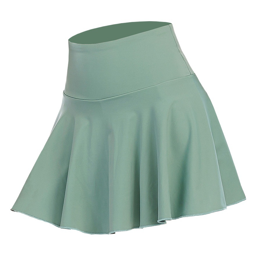 Picture of Sun Protection Badminton Pleated Tennis Skirt Running Fitness Yoga Skirt Outdoor Golf Sports Skirt Female Sabon Summer