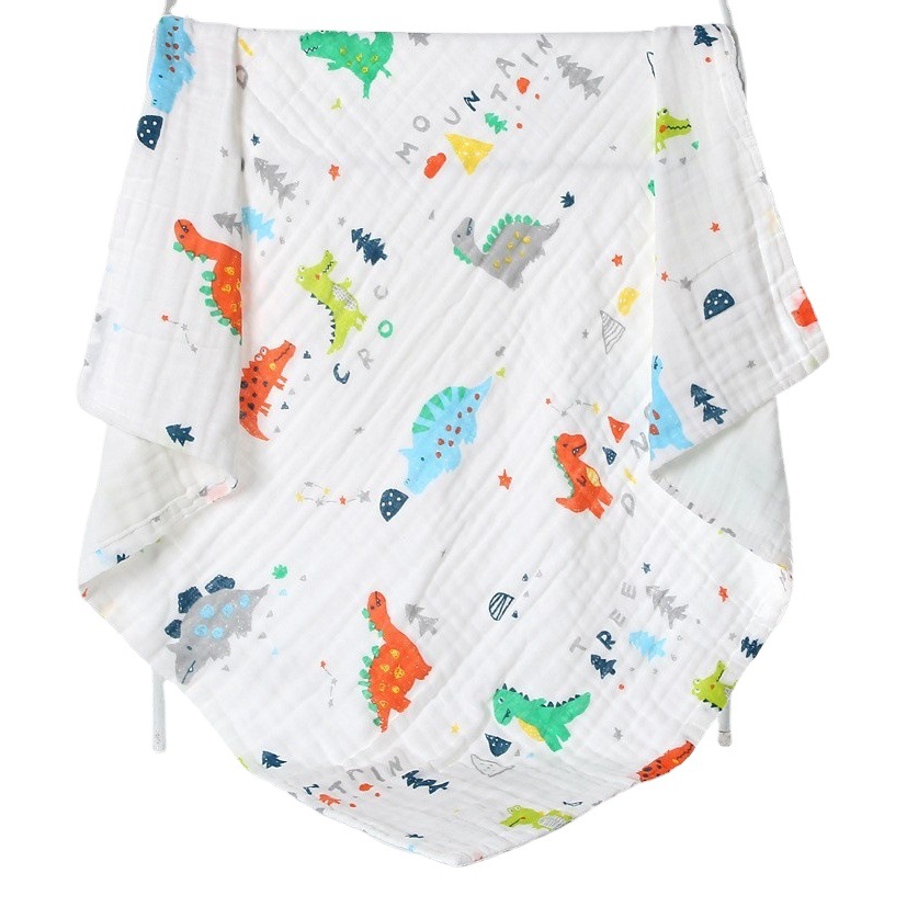 Cotton Gauze Baby Bath Towel Newborn Baby Swaddling Towel Baby Blanket Soft Newborn Gauze Towel Children's Bath Towel