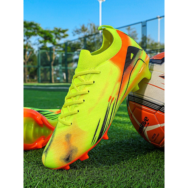 Cross-Border New Mbappe Assassin 16 New Football Shoes for Boys, Kidsren, Primary School Students and Teenagers Long Spikes Fg Broken Spikes